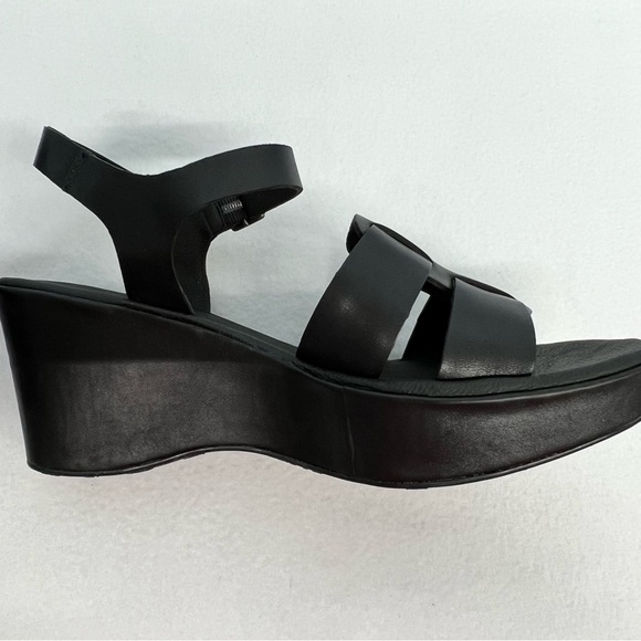 Korks by Kork-Ease Brie wedge sandals in black. New in box - Picture 7 of 10